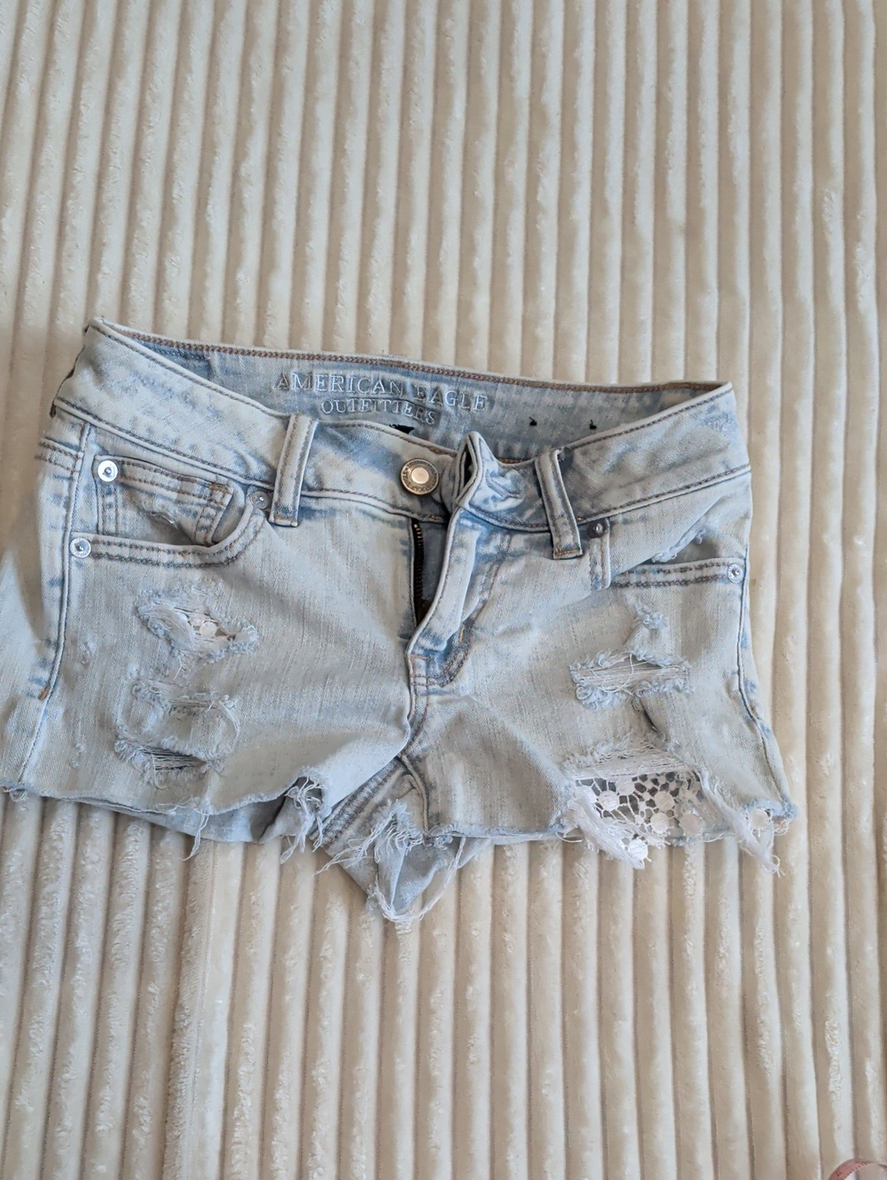 American Eagle Outfitters Denim Shorts Size 0